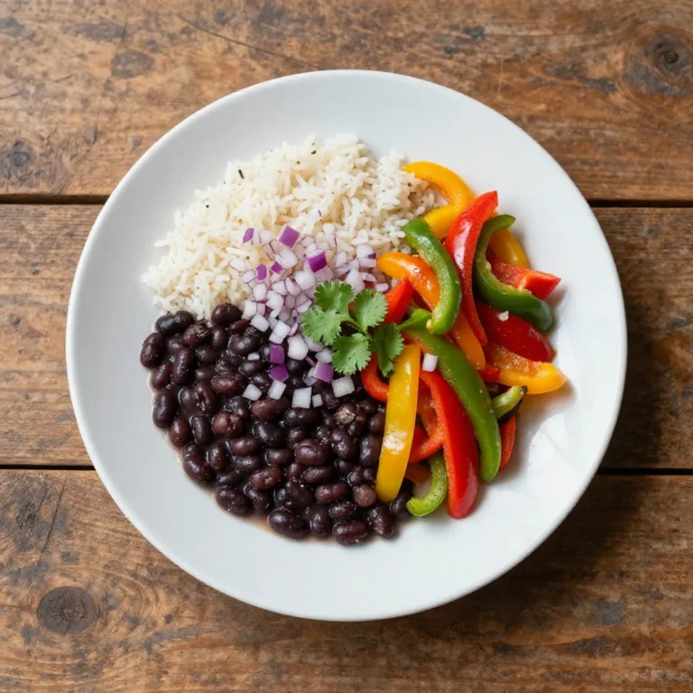 A colorful spread of affordable meals for two on a wooden table.