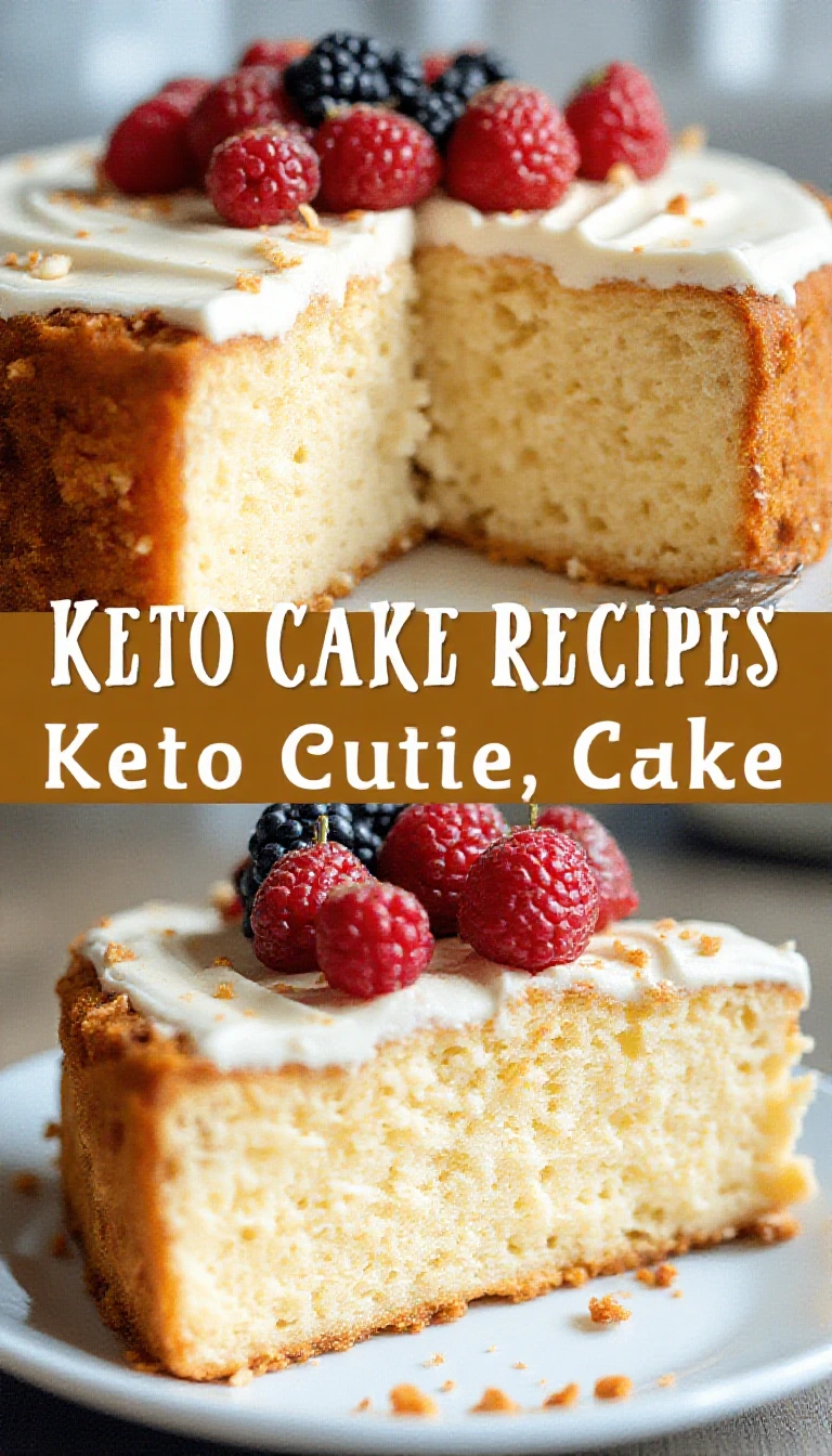 Delicious Keto Cake Recipes for Guilt-Free Desserts
