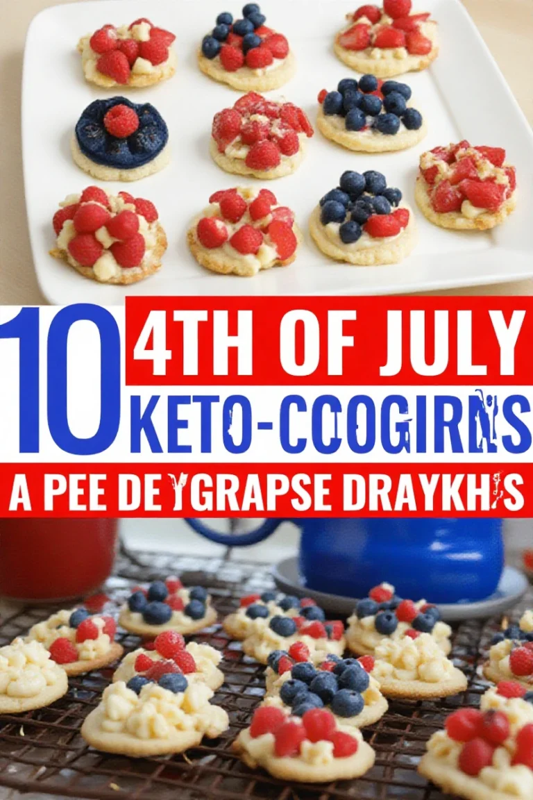 Delicious Keto July 4th Cookies: A Low-Carb Holiday Treat