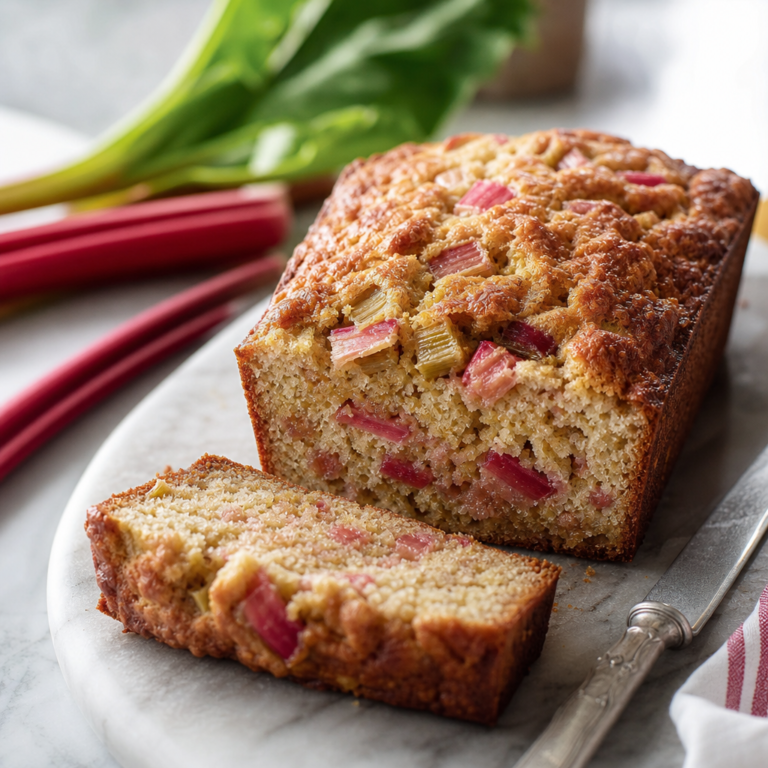 Easy Keto Rhubarb Bread Recipe – Low Carb & Sugar-Free