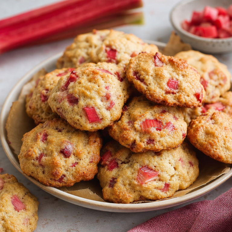 Easy Keto Rhubarb Cookies Recipe – Low Carb & Sugar-Free