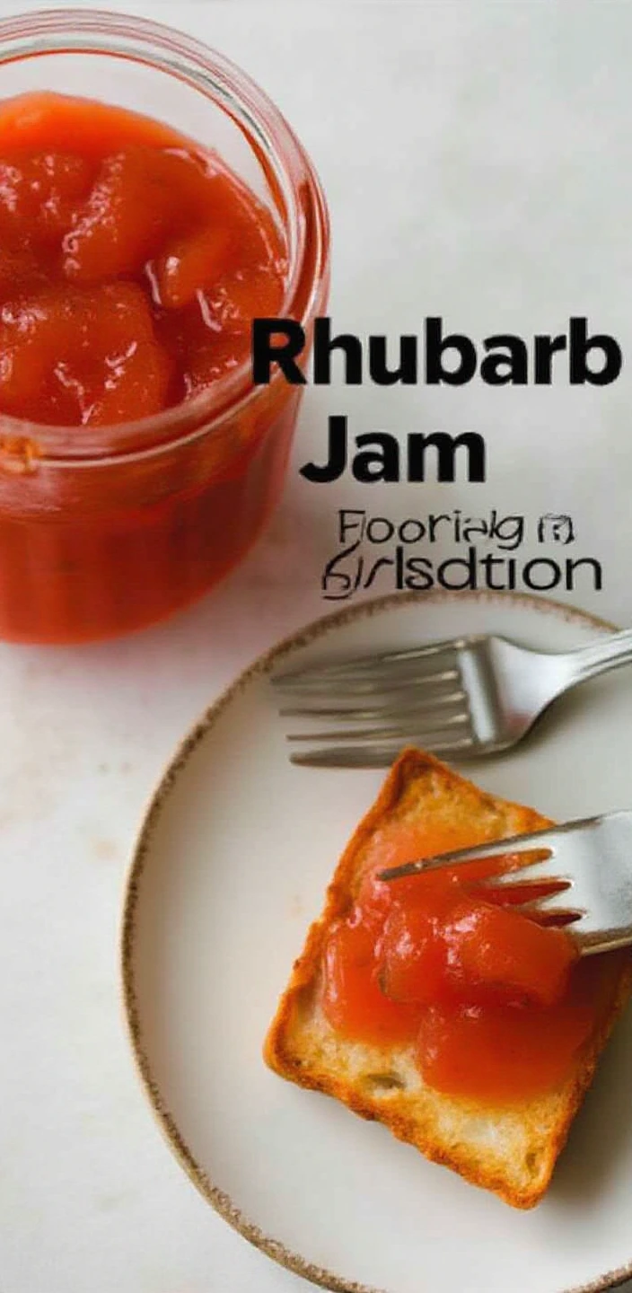 Easy Keto Rhubarb Jam Recipe – Low Sugar & Delicious
