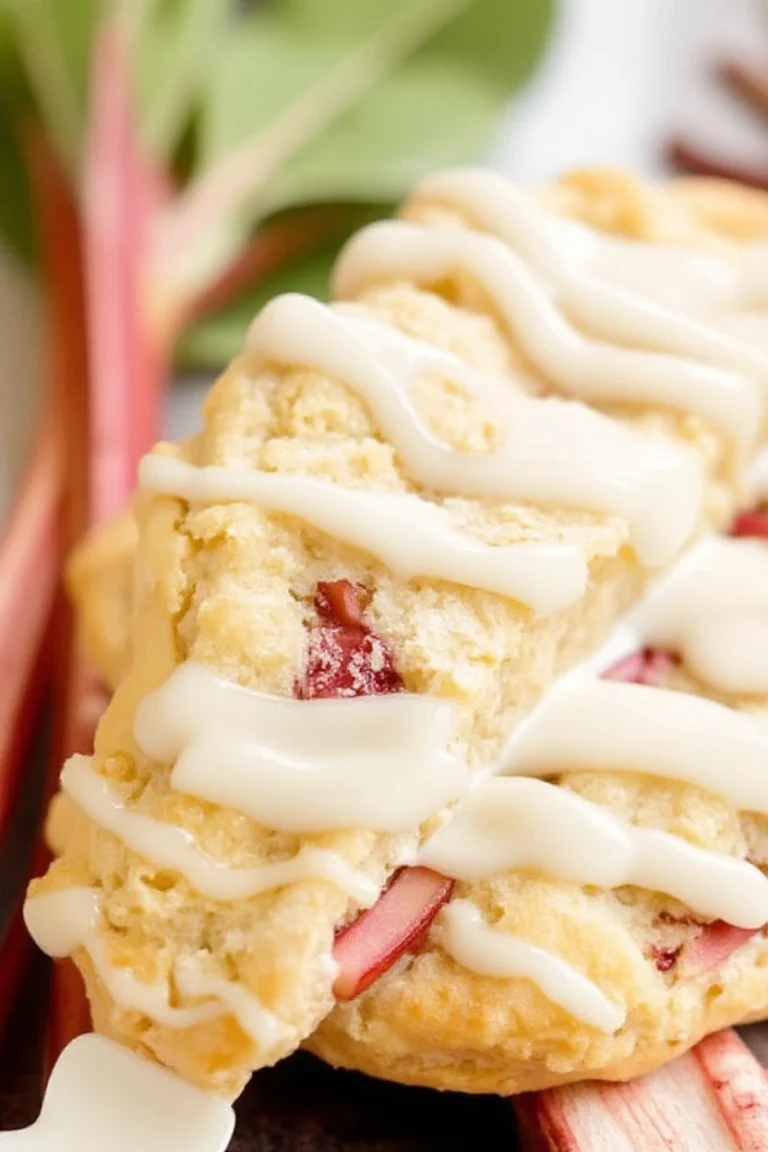Easy Keto Rhubarb Scones Recipe: Low-Carb Breakfast Delight