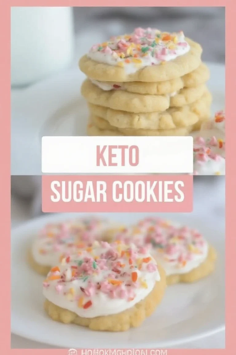 Easy Keto Summer Sugar Cookies Recipe – Low Carb & Delicious