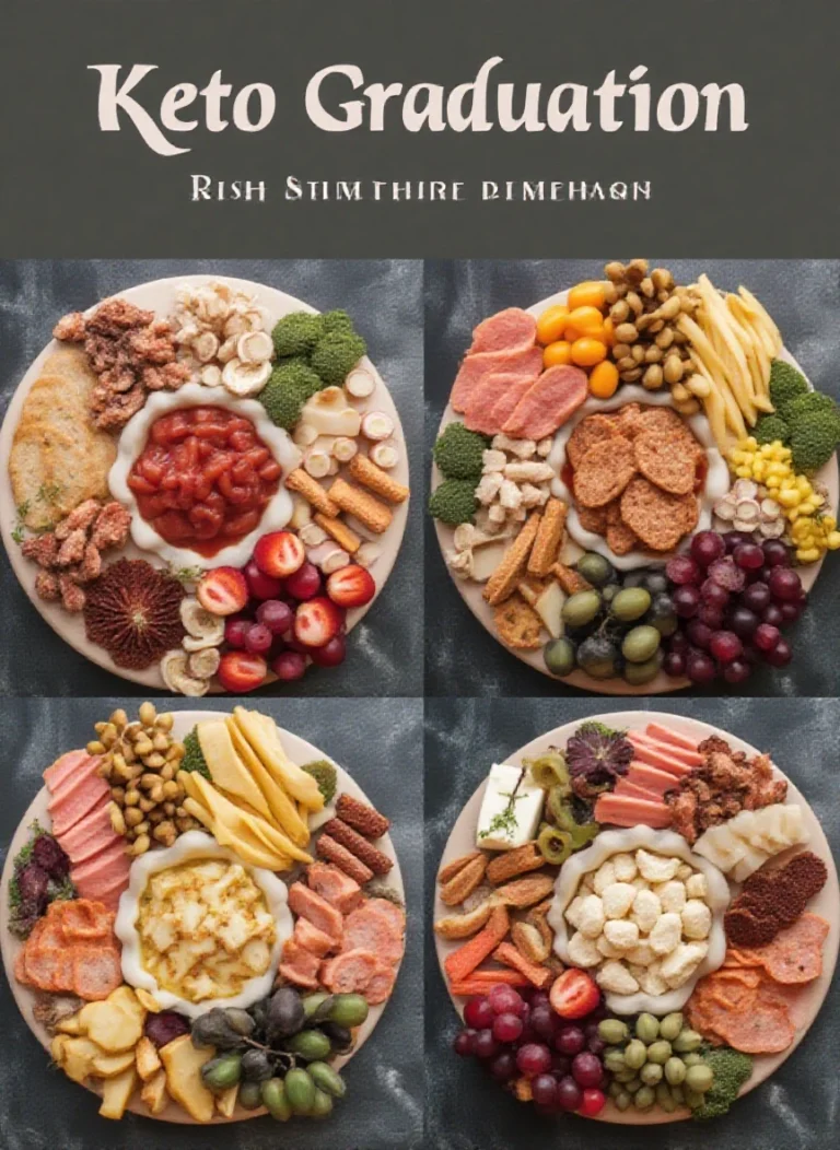 Keto Graduation Charcuterie Board – Low Carb Party Platter