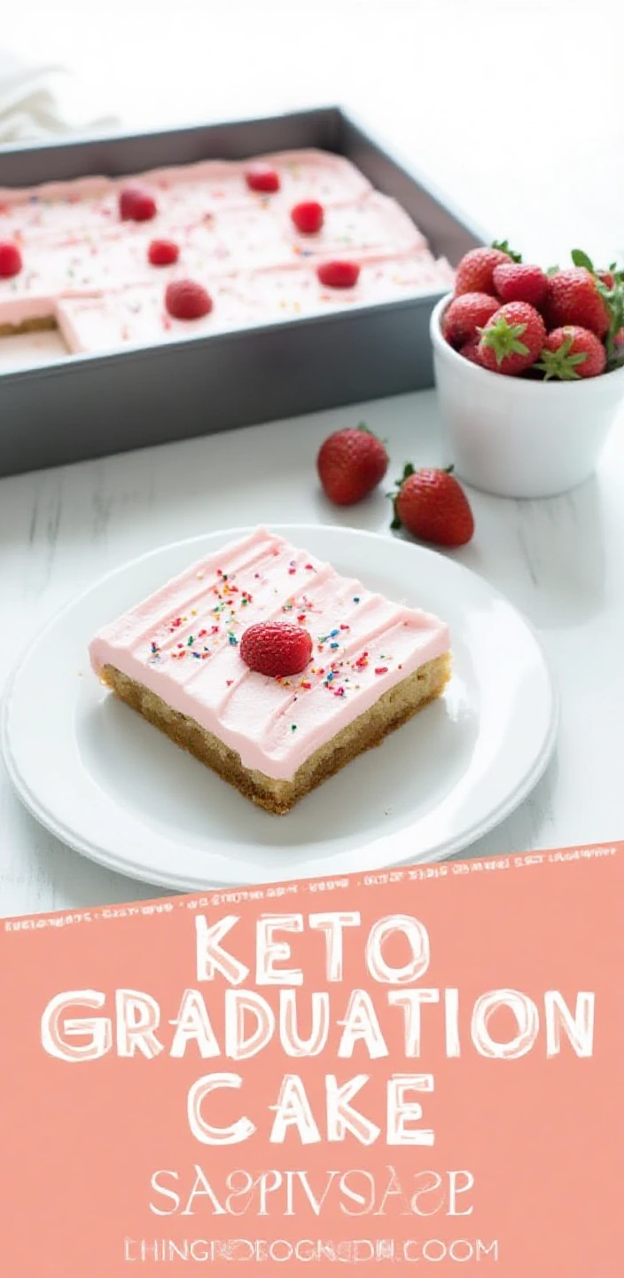 Keto Graduation Sheet Cake Recipe – Low Carb Celebration Dessert